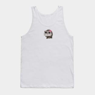 Sad hamster meme girl Tank Top